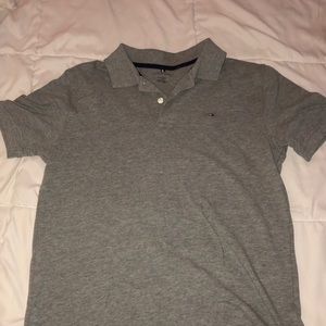 Grey Tommy Hilfiger Polo Shirt